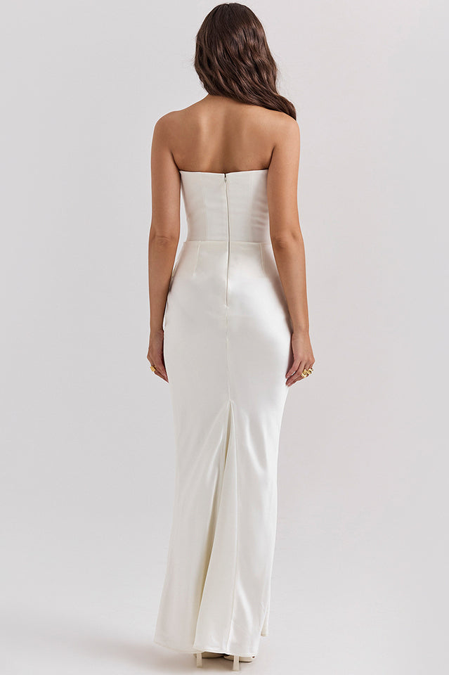 Persephone Off Shoulder Bustier Elbise