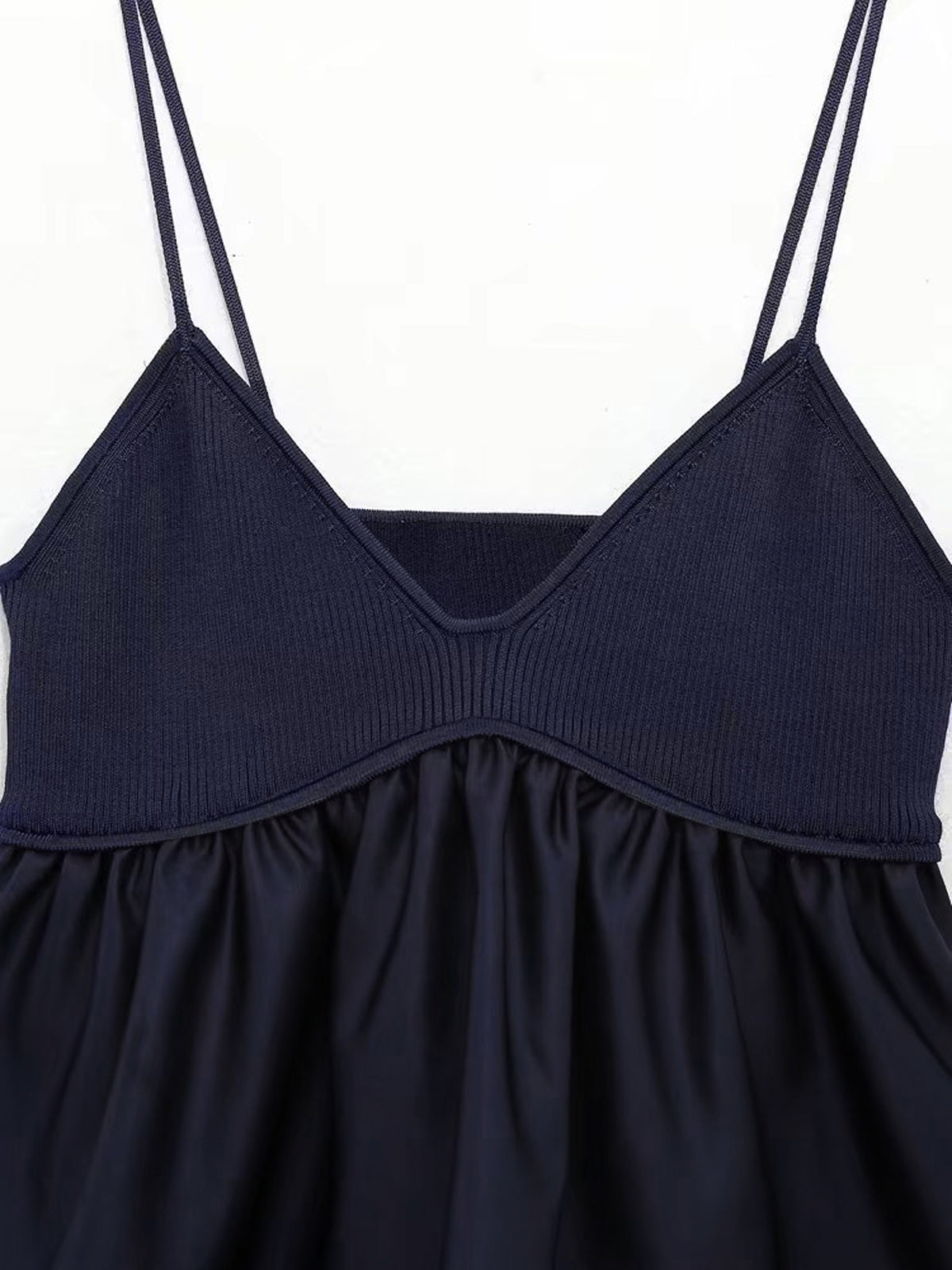 Ruffle Crop Cami Üst