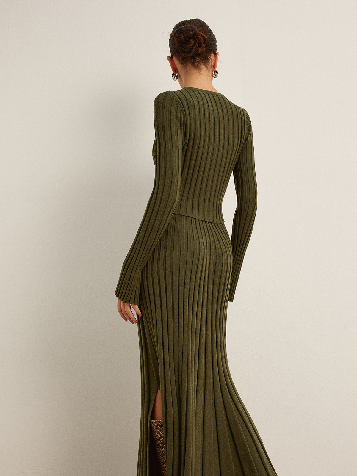Lettuce Trim Ribbed Crop Kazak