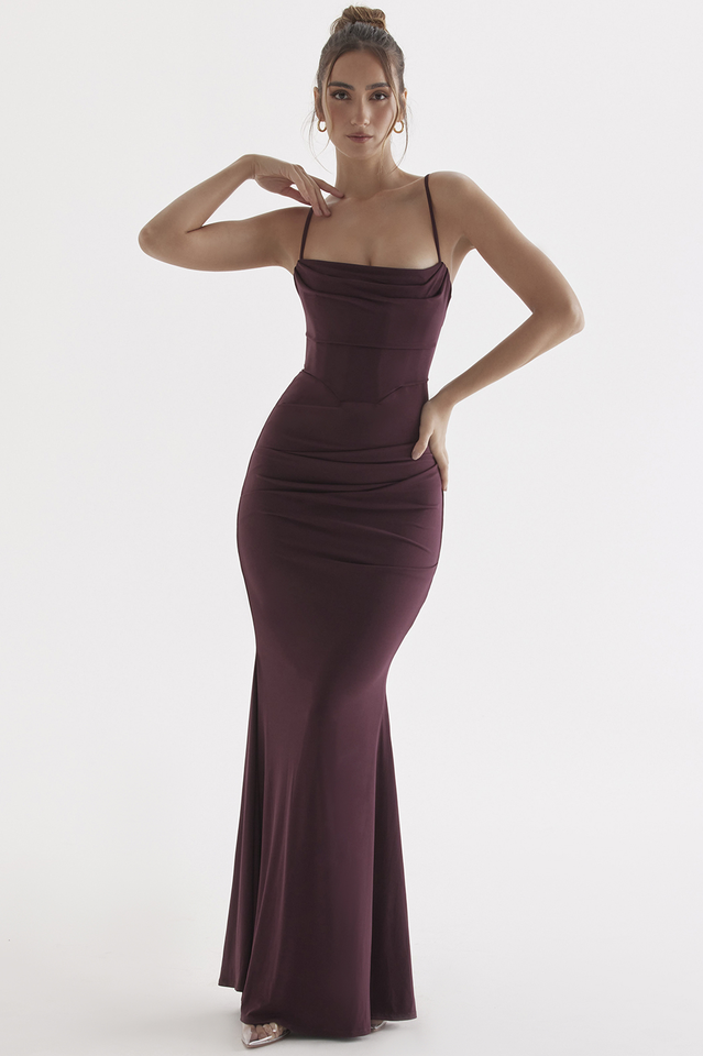 Milena Herringbone Elbise