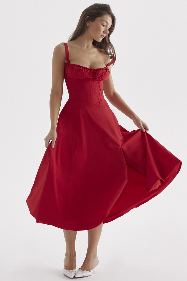 Carmen Bustier Elbise