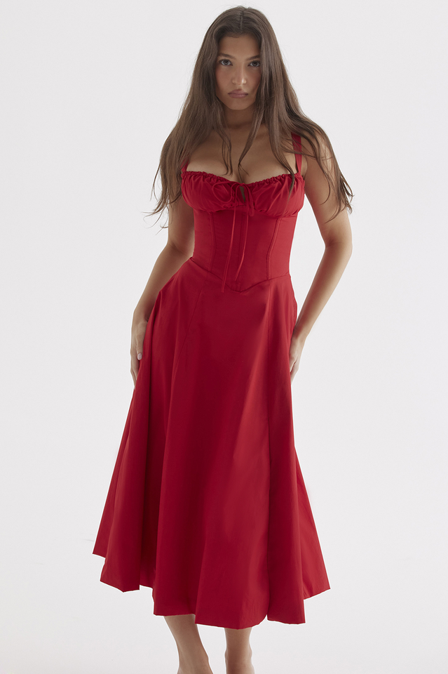 Carmen Bustier Elbise