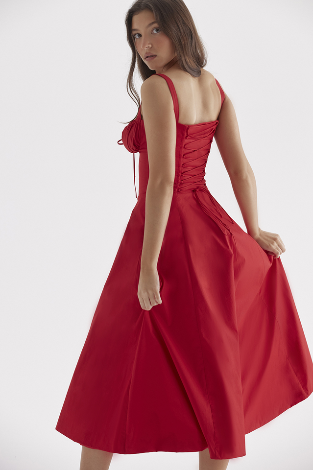 Carmen Bustier Elbise