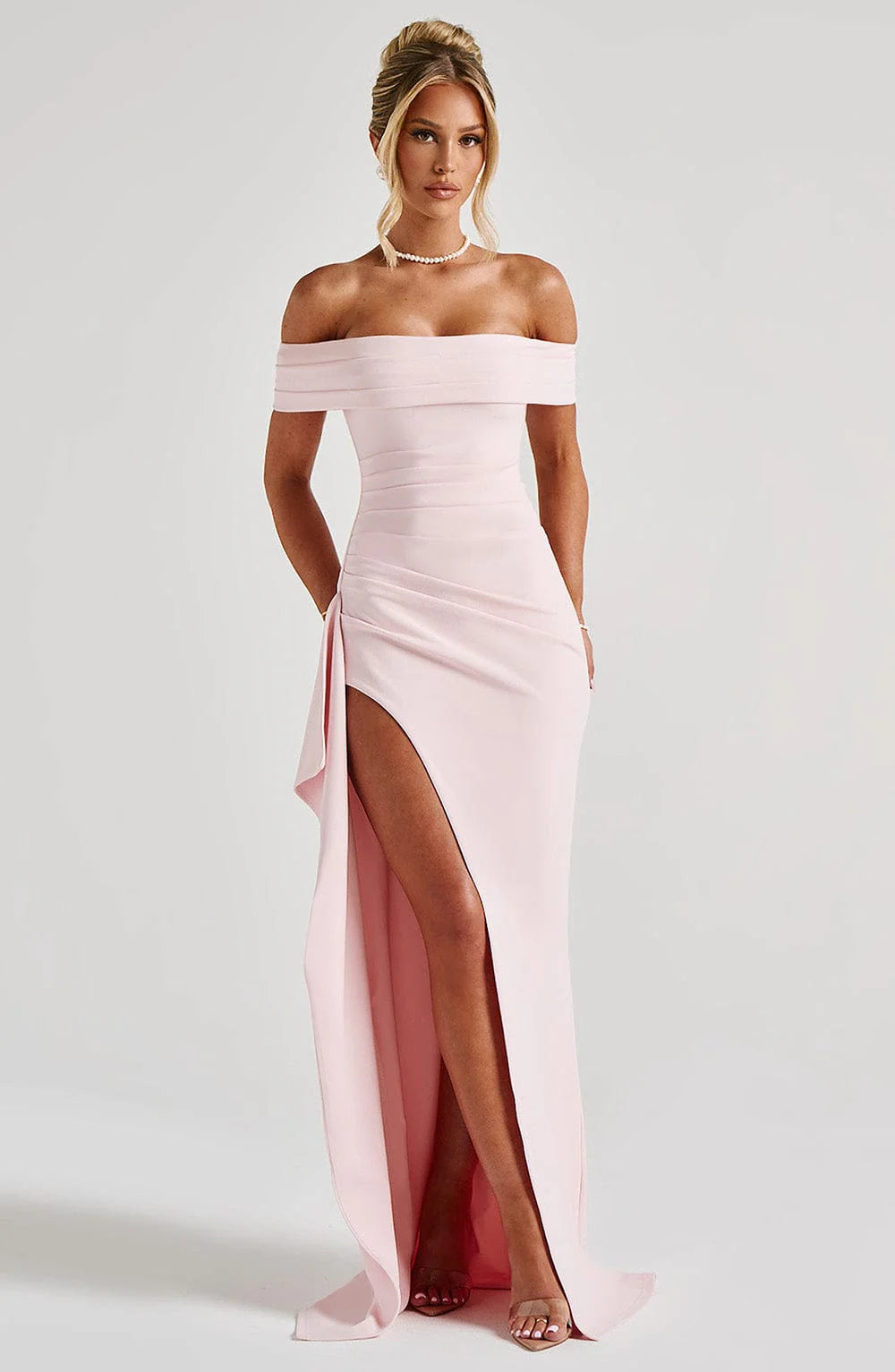 Joyce Maxi Dress - Blush