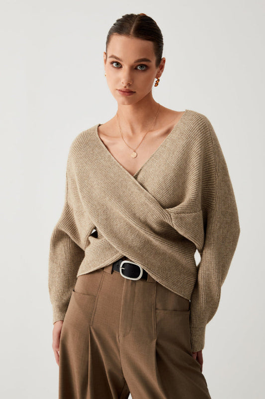 Cross My Heart Oversized Crop Kazak