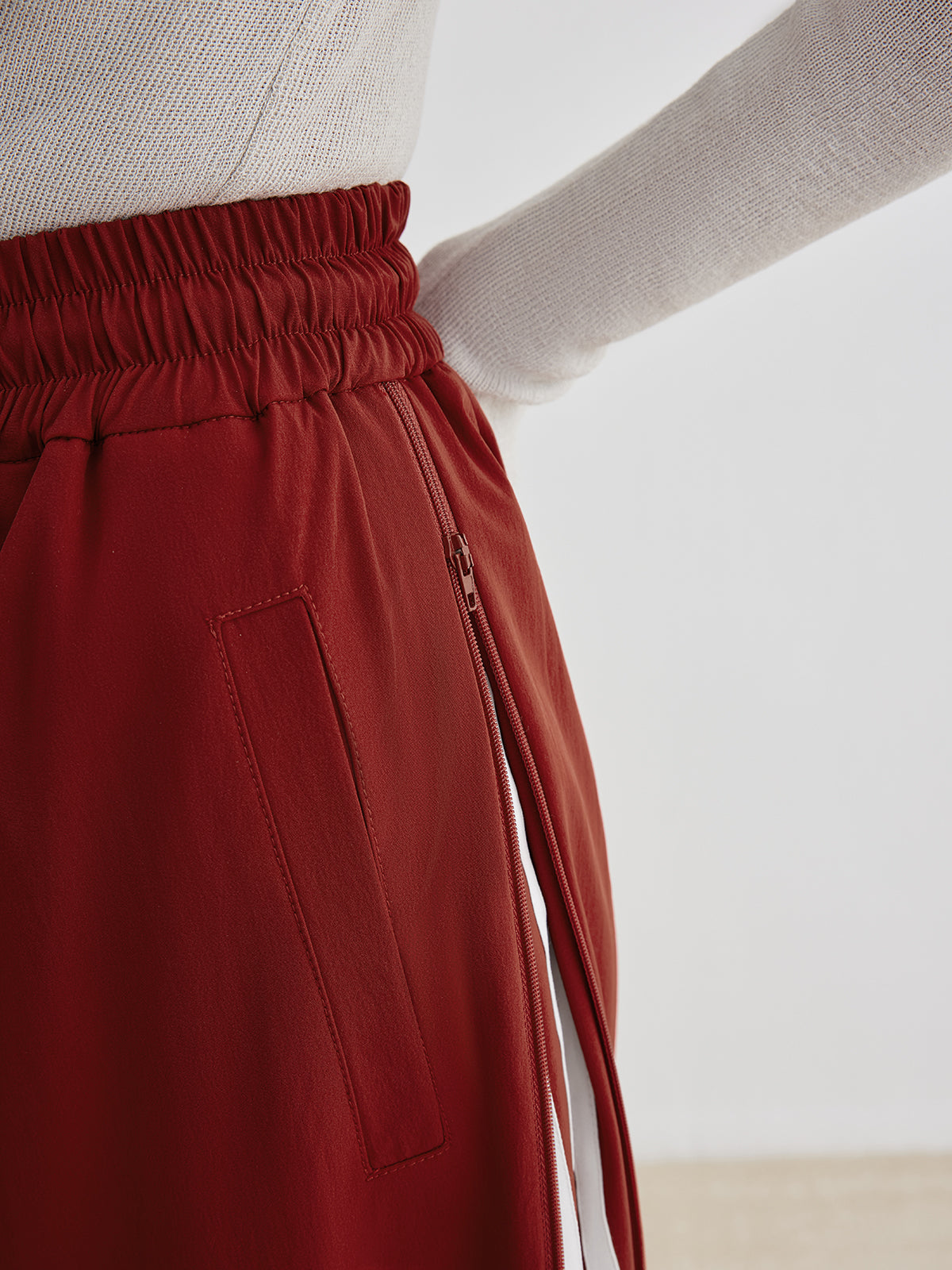 Athleisure Side Pinstripe Drawstring Pantolon